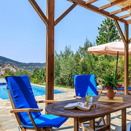 Villa Rodia With Swimming Pool On Skopelos Island Eksteriør billede